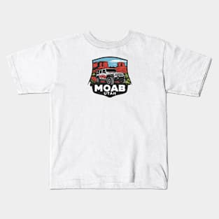 Moab Utah 4x4 Adventure Kids T-Shirt